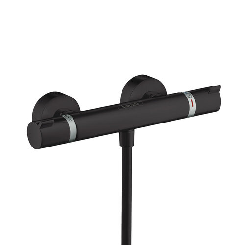 Hansgrohe Ecostat Comfort douchethermostaat mat zwart Hansgrohe Ecostat Comfort douchethermostaat mat zwart