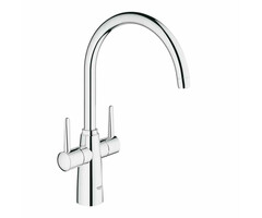 Grohe Ambi keukenmengkraan met hoge uitloop