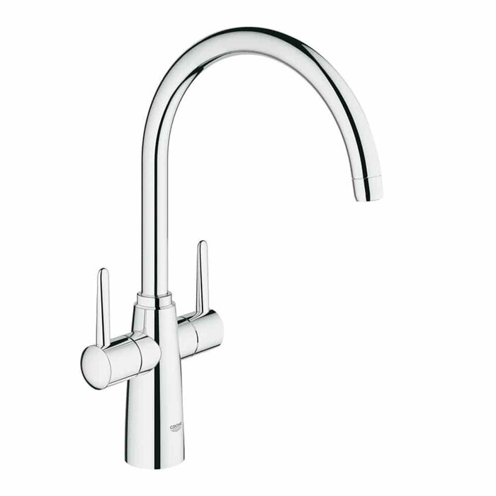 Grohe Ambi keukenmengkraan met hoge uitloop