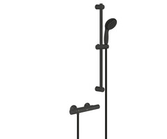 Grohe Precision Start Douchethermostaat met glijstang set 60cm - mat zwart
