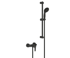 Grohe Precision Start Douchekraan met glijstang set 60cm - mat zwart