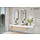 Badkamerspiegel -Mat Zwart -50x100 cm - Anti-Condens & LED Dimbaar
