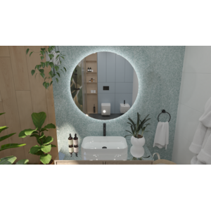 Badkamerspiegel -  ø100 cm - Anti-Condens & LED Dimbaar