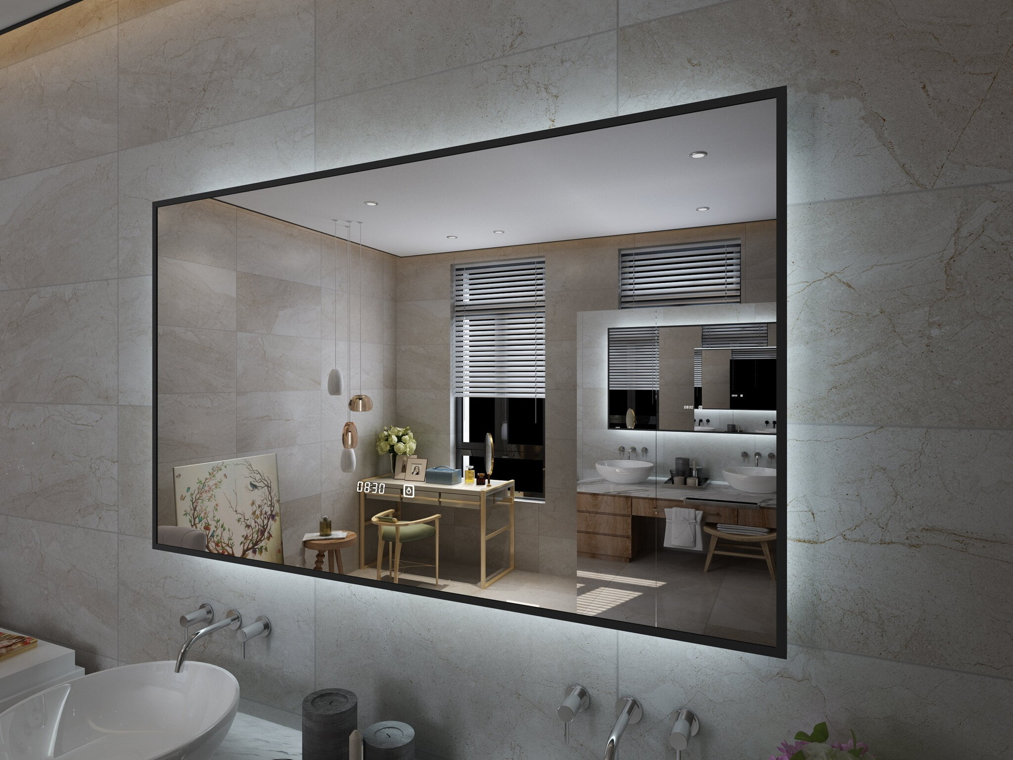 De voordelen van spiegels met anti-condens