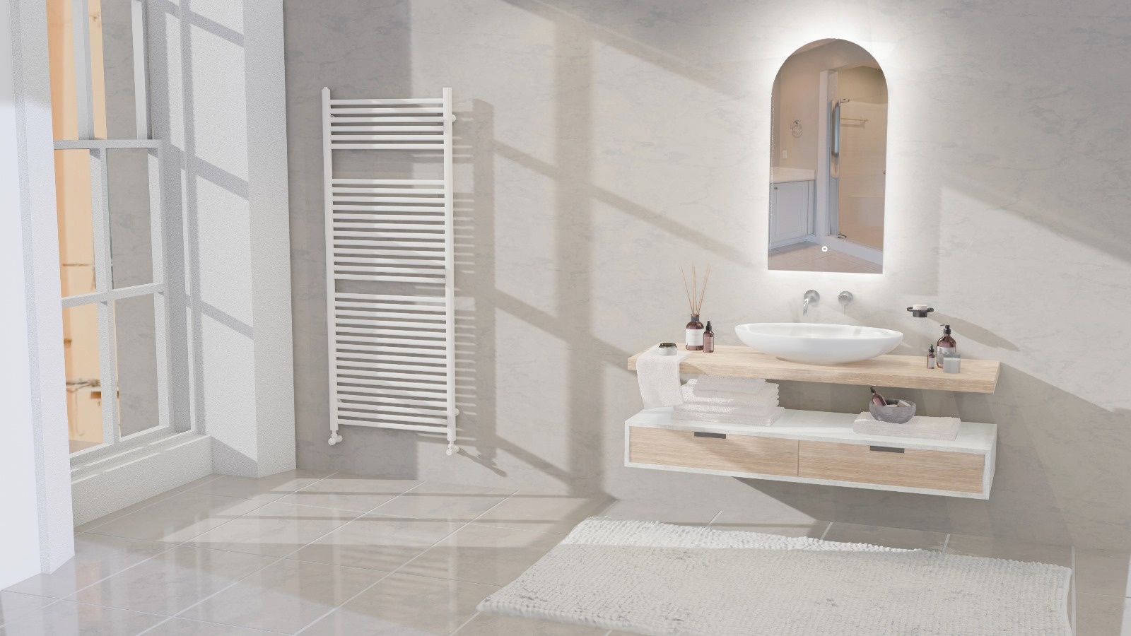 Welk comfort geeft een badkamerspiegel?