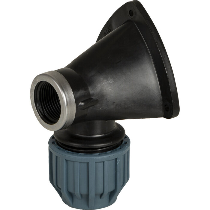 Jason muurplaat 16 mm x 1/2"