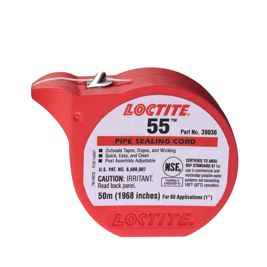 Loctite 55 Afdichtingsmiddel  - blister 50 mtr