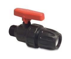 Profec - Kogelkraan PP 32 mm x 1" knel x buitendraad