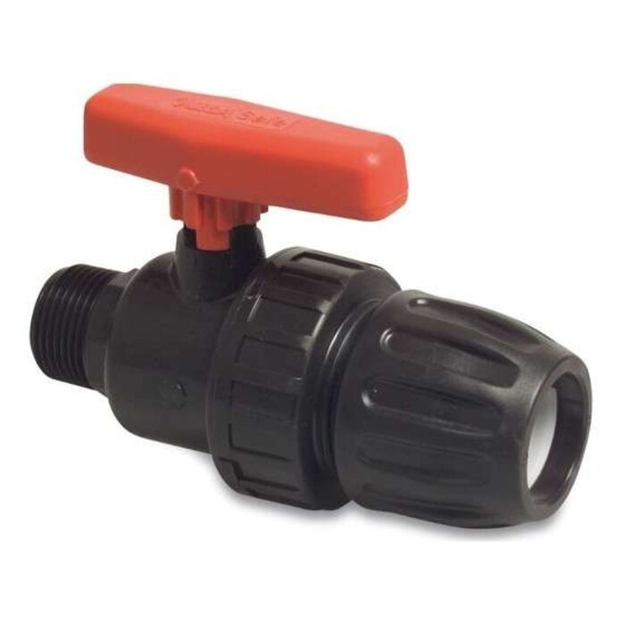 Profec - Kogelkraan PP 63 mm x 2" knel x buitendraad