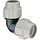 Plasson knie 90°  tyleen koppeling 63 mm