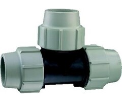 Plasson  tyleen T-stuk 16mm - 90°