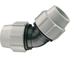 Plasson Klem Knie 50mm x 50mm 45°