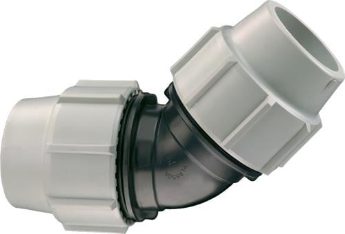 Plasson Klem Knie 50mm x 50mm 45°