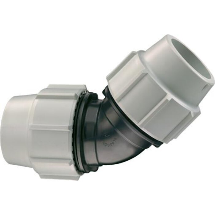 Plasson Klem Knie 63mm x 63mm 45°