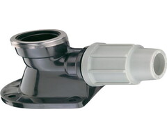 Plasson Klem Muurplaat 16mm x 1/2" Bi.dr.