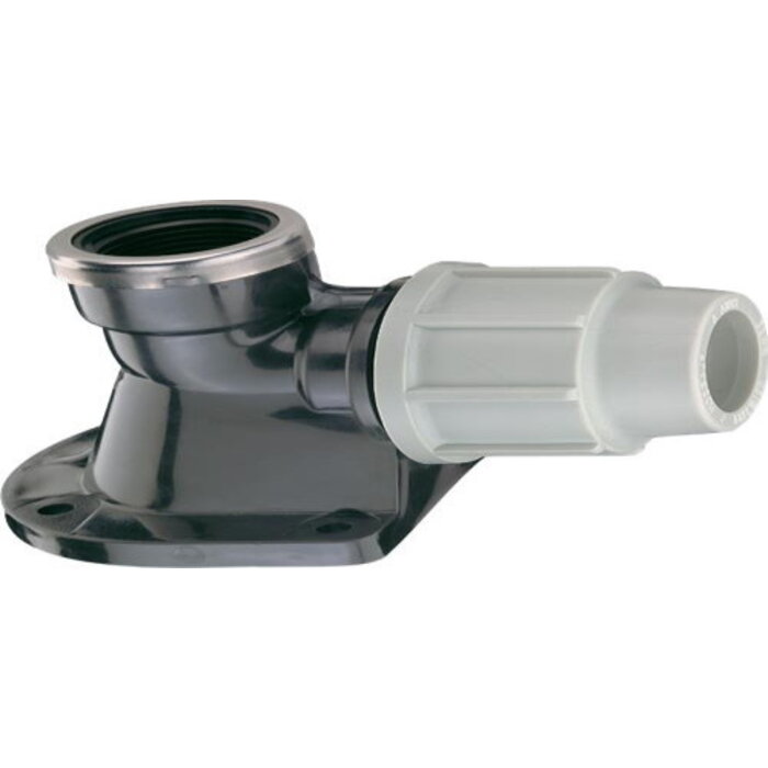 Plasson Klem Muurplaat 16mm x 1/2" Bi.dr.