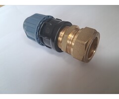 Tyleen verloopkoppeling 20mm naar koper 22mm