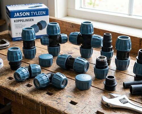 Jason tyleenslang koppelingen: betrouwbaar en eenvoudig voor iedere waterleiding