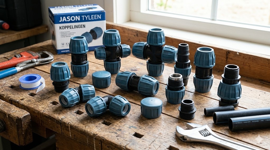 Jason tyleenslang koppelingen: betrouwbaar en eenvoudig voor iedere waterleiding