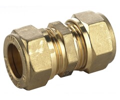 Rechte Knelkoppeling 12mm