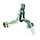 Tapkraan met sleutel chroom 1/2"