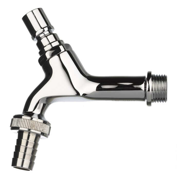 BPE Tapkraan met sleutel chroom 1/2"