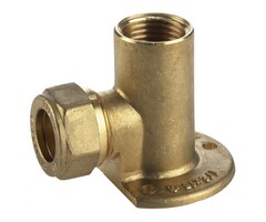 BPE Knel Muurplaat 1/2" x 15 mm
