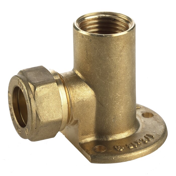 BPE Knel Muurplaat 1/2" x 15 mm
