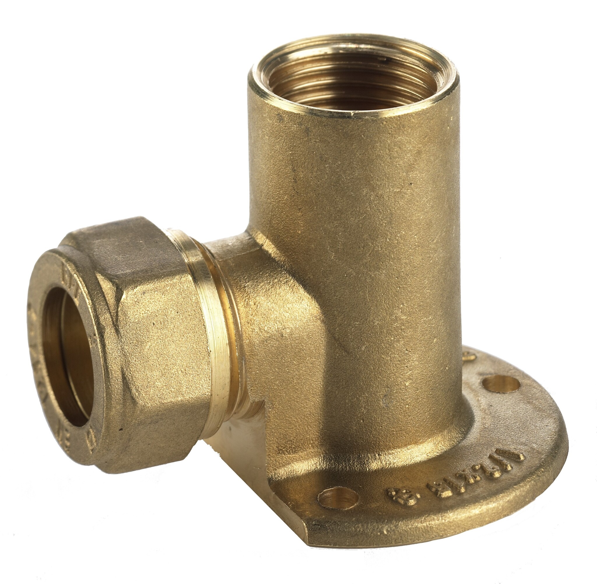 BPE Knel Muurplaat 1/2" x 15 mm