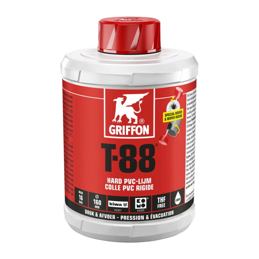 Griffon PVC lijm T88 pot 1000ml