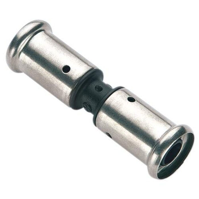 Henco Rechte koppeling 20 x 20 mm, 2x pers - 15PK-2020