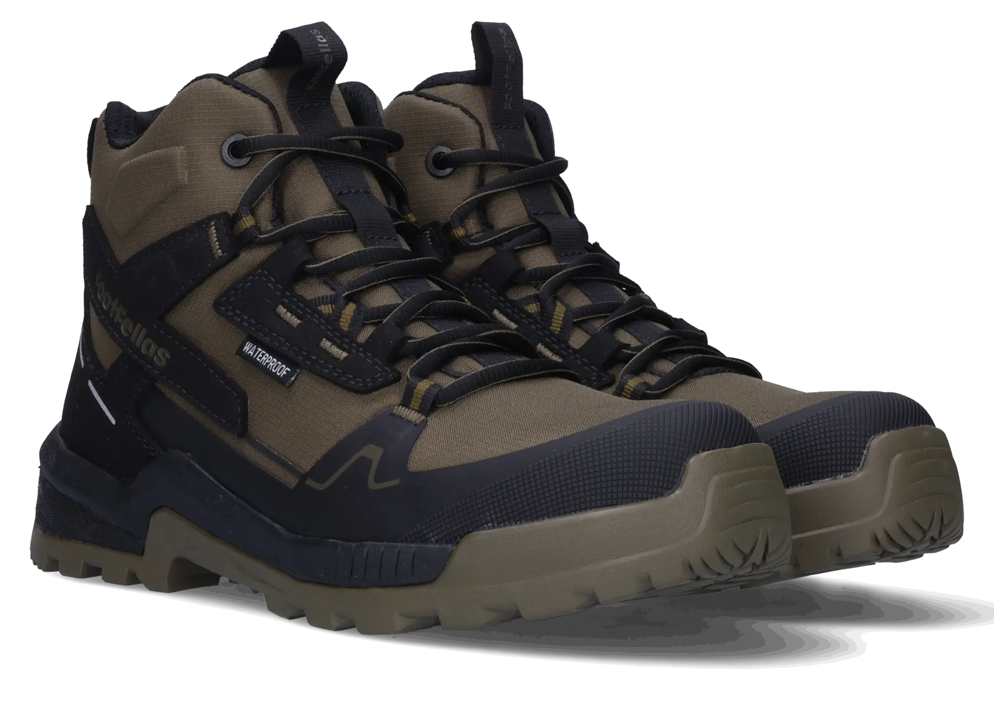 Davina S7S Davina S7S - Waterdichte werkschoenen - Zwart/Olive