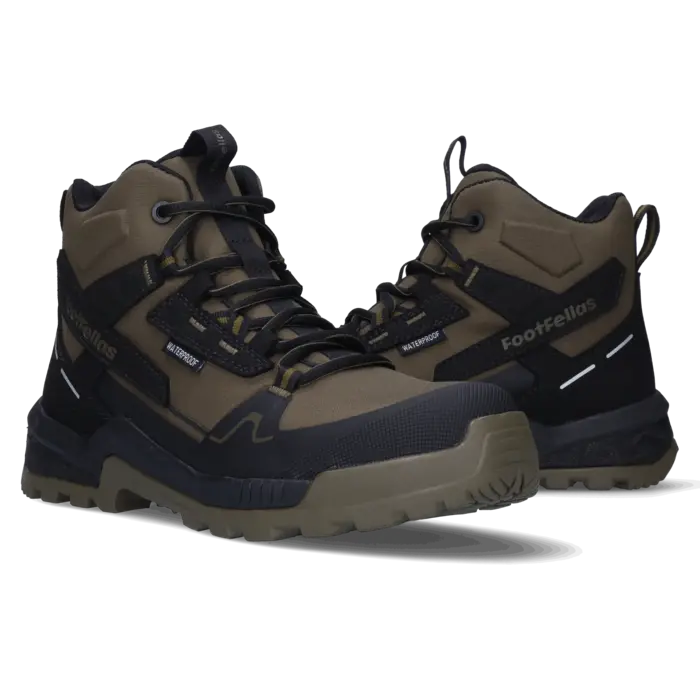 Davina S7S Davina S7S - Waterdichte werkschoenen - Zwart/Olive