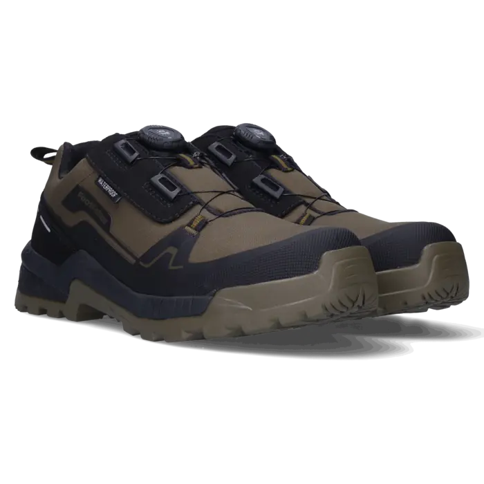 Masha S7S Masha – Safety Shoes with Dial Closure – Black/Olive
