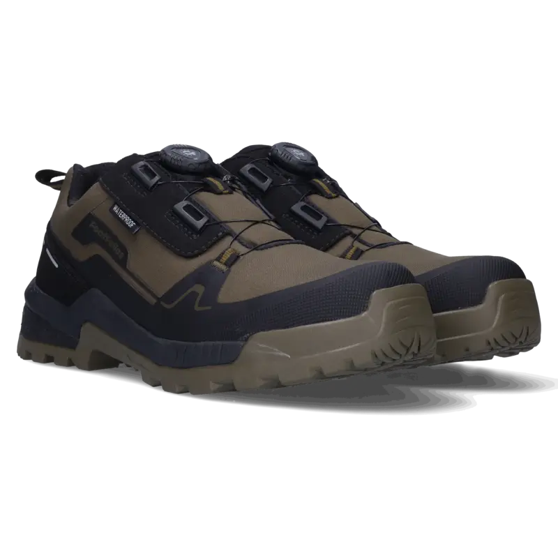 Masha S7S Masha – Safety Shoes with Dial Closure – Black/Olive