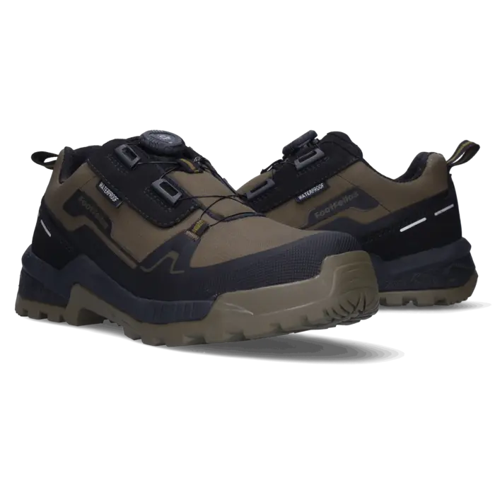 Masha S7S Masha – Safety Shoes with Dial Closure – Black/Olive