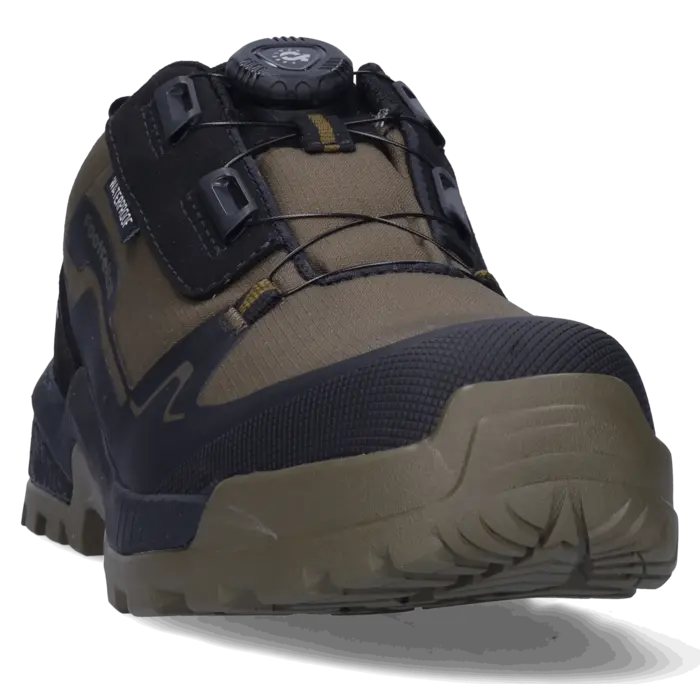 Masha S7S Masha – Safety Shoes with Dial Closure – Black/Olive
