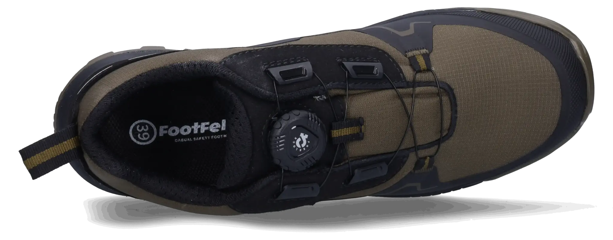 Masha S7S Masha – Safety Shoes with Dial Closure – Black/Olive