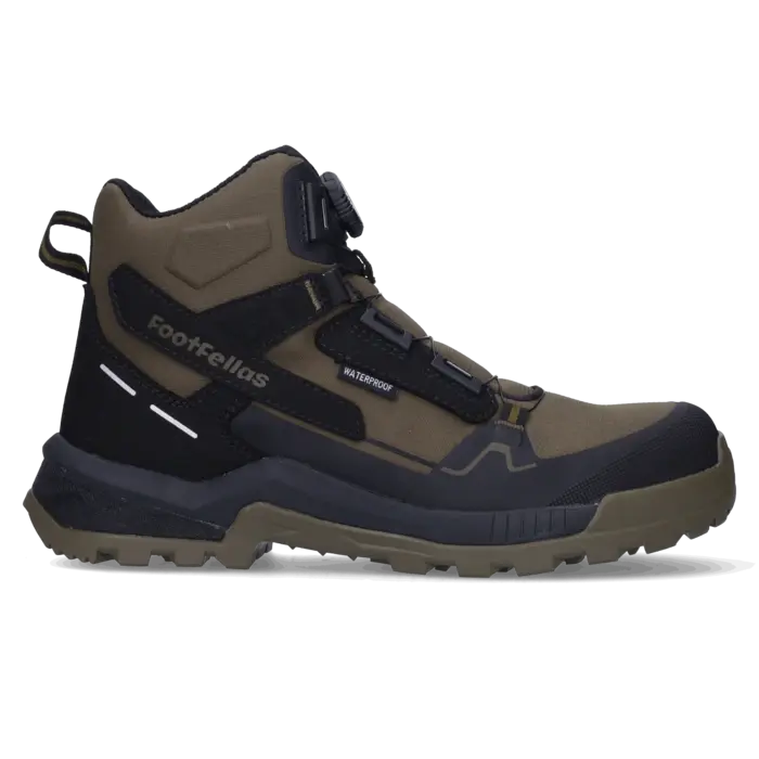 Melanie S7S Melanie - S7S - Werkschoenen met draaiknop - Zwart/Olive