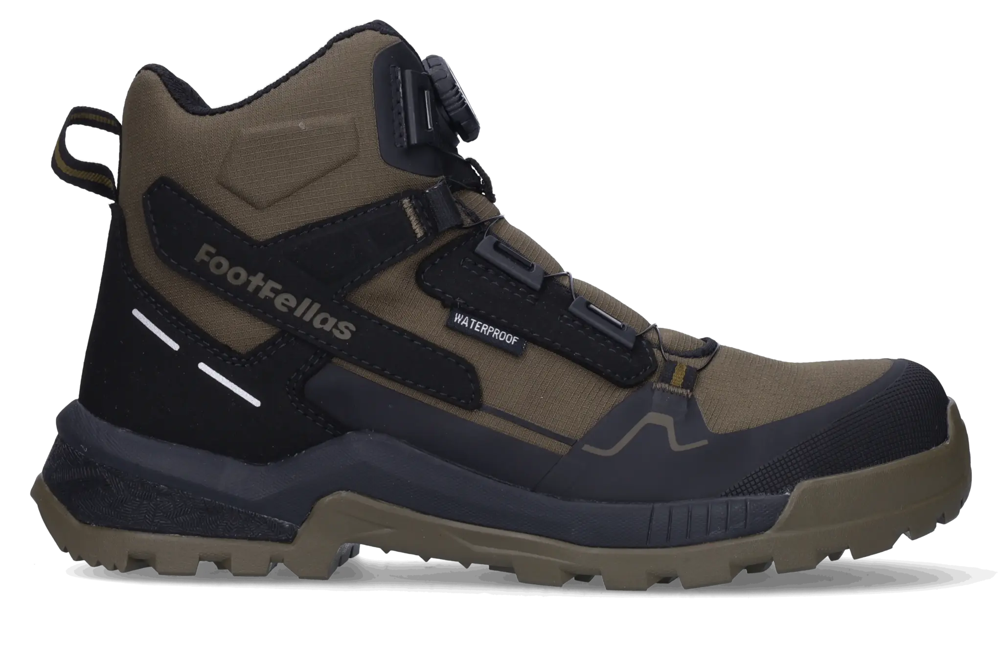 Melanie S7S Melanie - S7S - Werkschoenen met draaiknop - Zwart/Olive