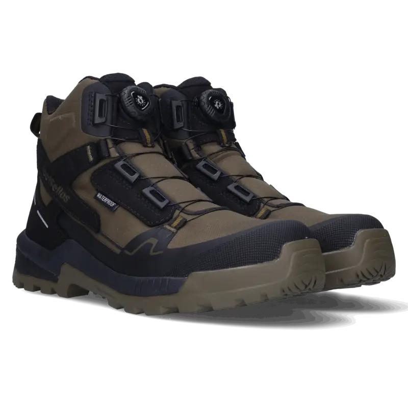 Melanie S7S Melanie - S7S - Werkschoenen met draaiknop - Zwart/Olive