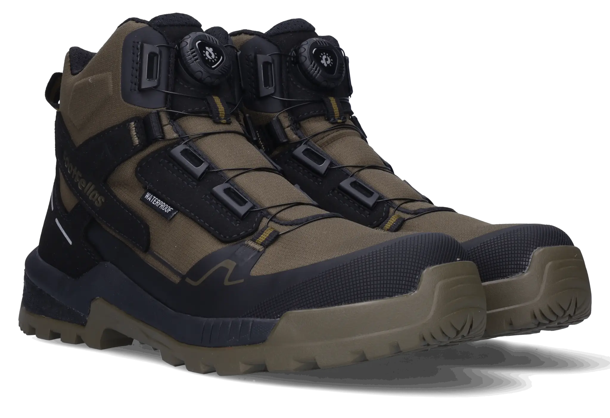 Melanie S7S Melanie - S7S - Safety Shoes with Dial Closure - Black/Olive