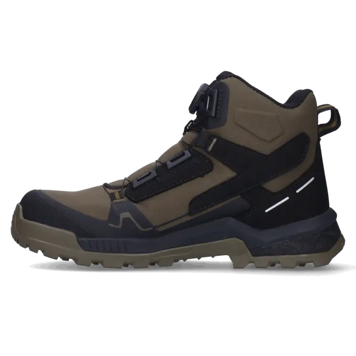 Melanie S7S Melanie - S7S - Werkschoenen met draaiknop - Zwart/Olive