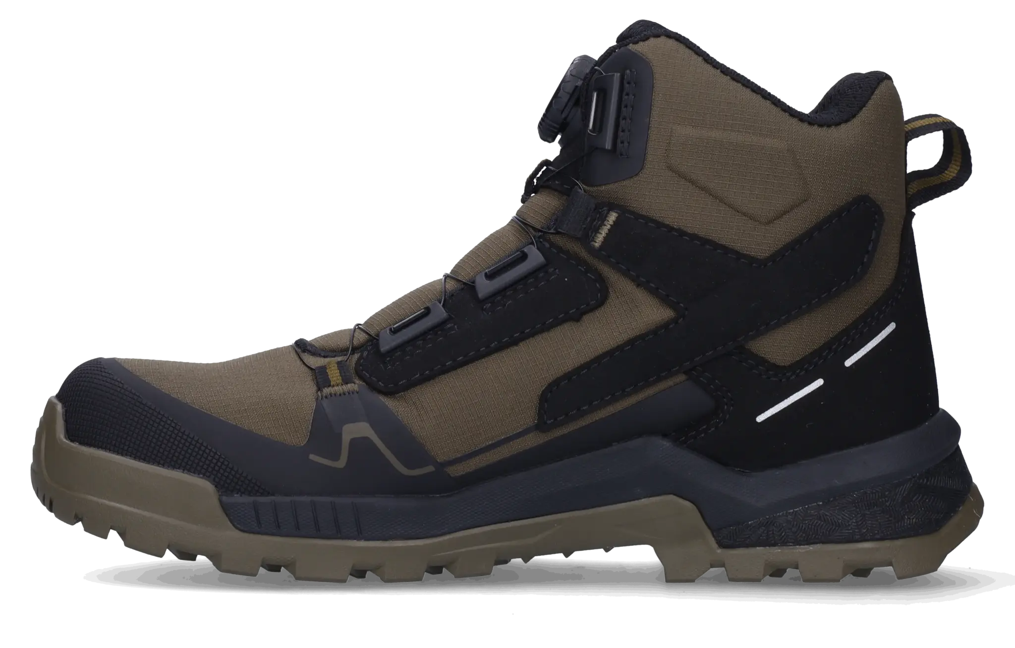 Melanie S7S Melanie - S7S - Werkschoenen met draaiknop - Zwart/Olive