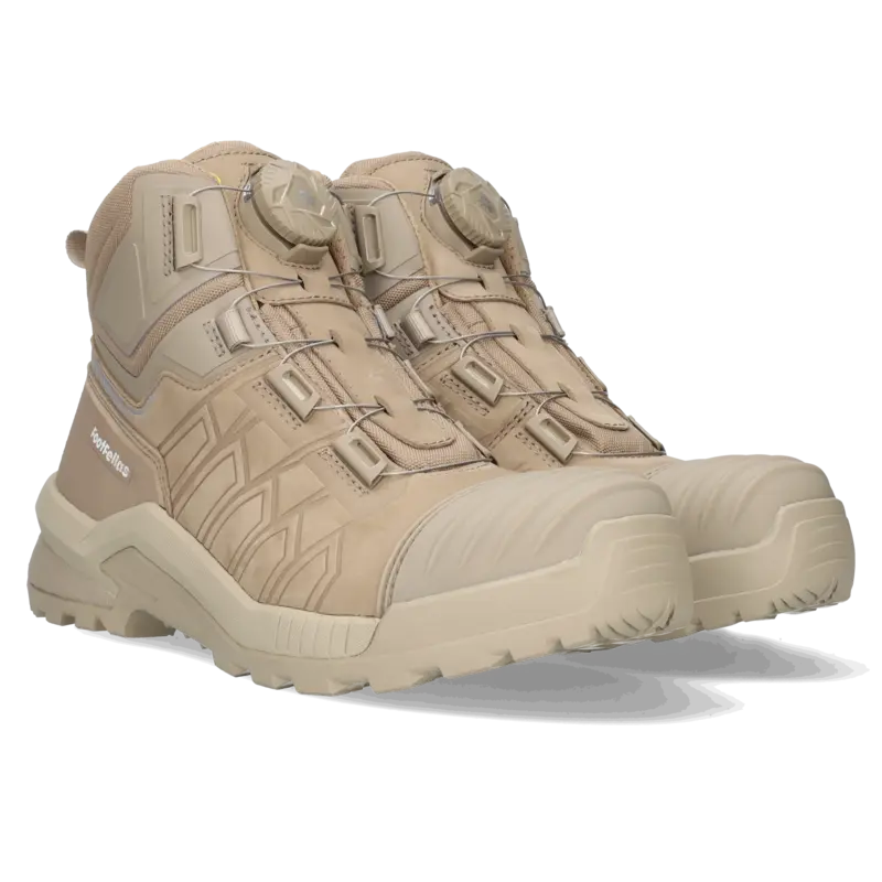 Bronco Bronco - S3S - Werkschoenen met draaiknop - Zand