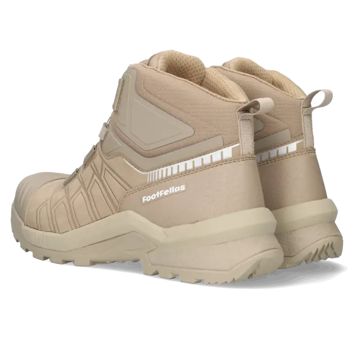 Bronco Bronco - S3S - Werkschoenen met draaiknop - Zand