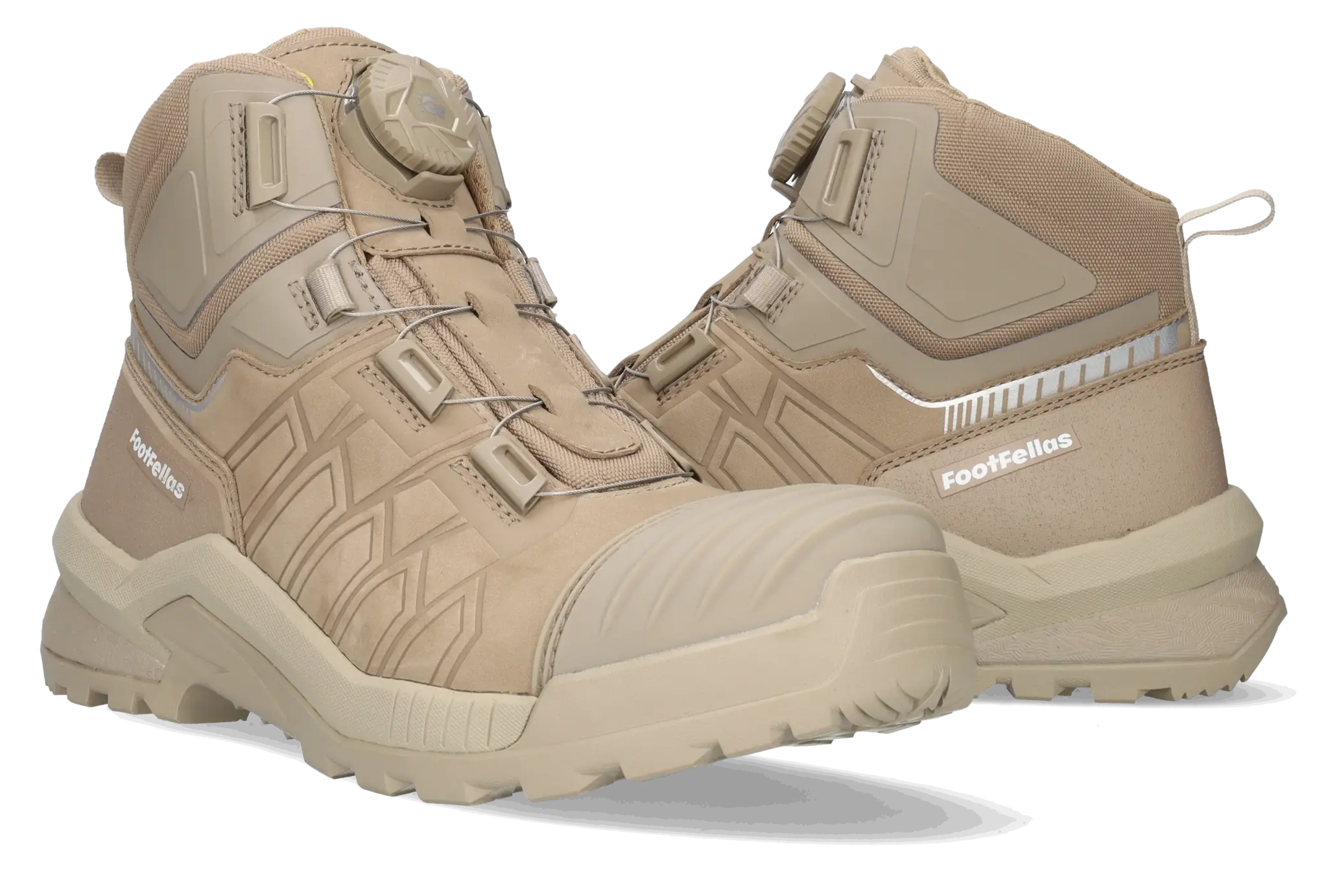 Bronco Bronco - S3S - Werkschoenen met draaiknop - Zand