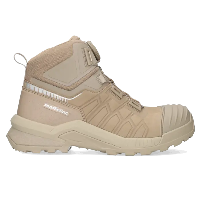 Bronco Bronco - S3S - Werkschoenen met draaiknop - Zand