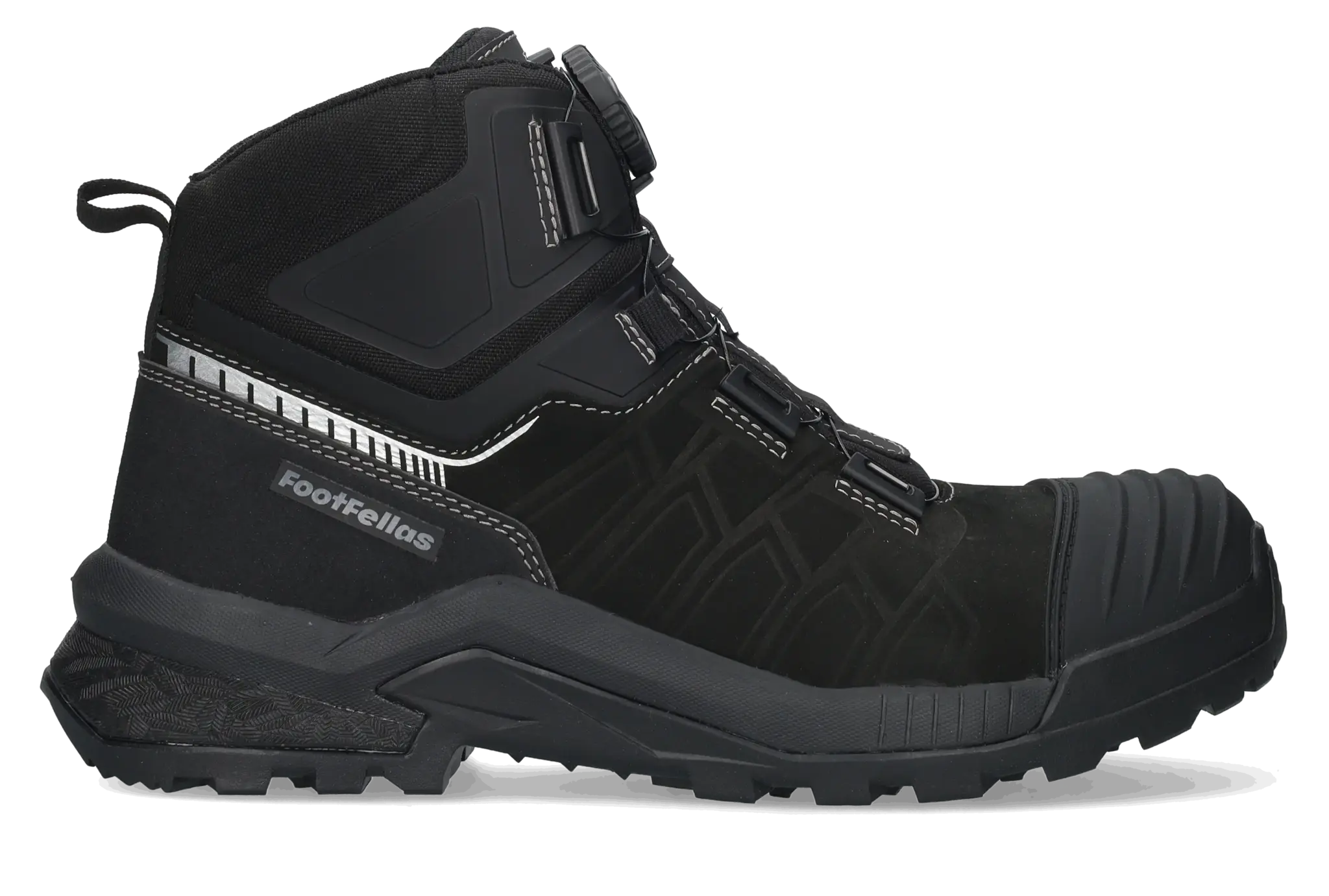 Bronco Bronco - S3S - Werkschoenen met draaiknop - Zwart