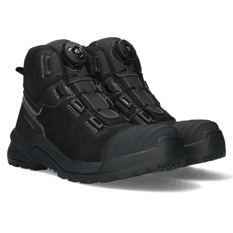 Bronco Bronco - S3S - Werkschoenen met draaiknop - Zwart